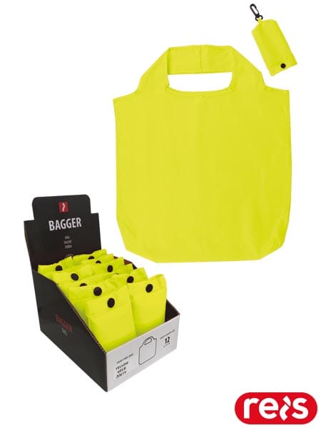 Torba na zakupy BAGGER_Y BAG żółta