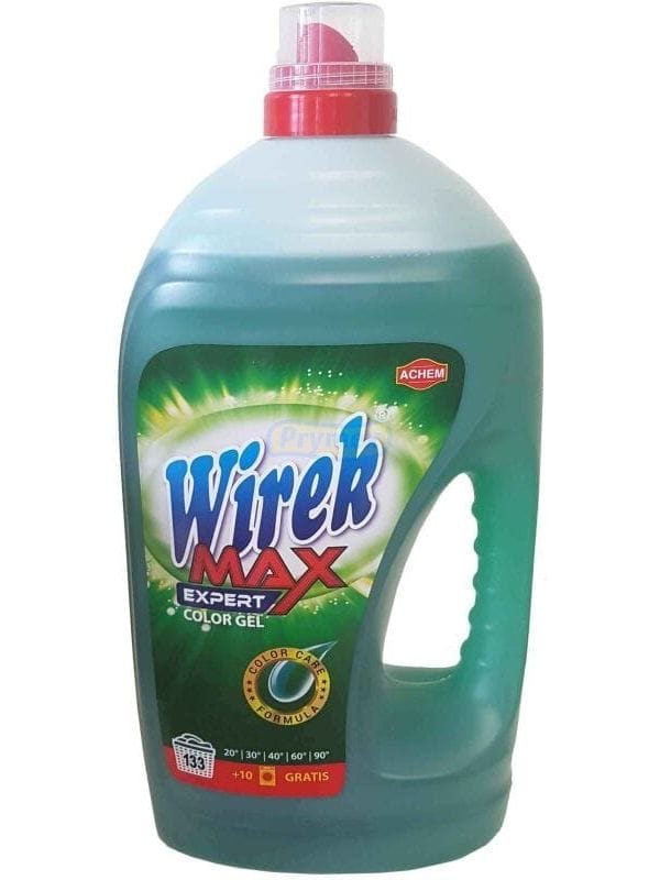Żel do prania do kolorów WIREK 4,3L.
