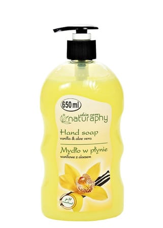 Mydło w płynie NATURAPHY WANILIOWE Z ALOESEM 650ML