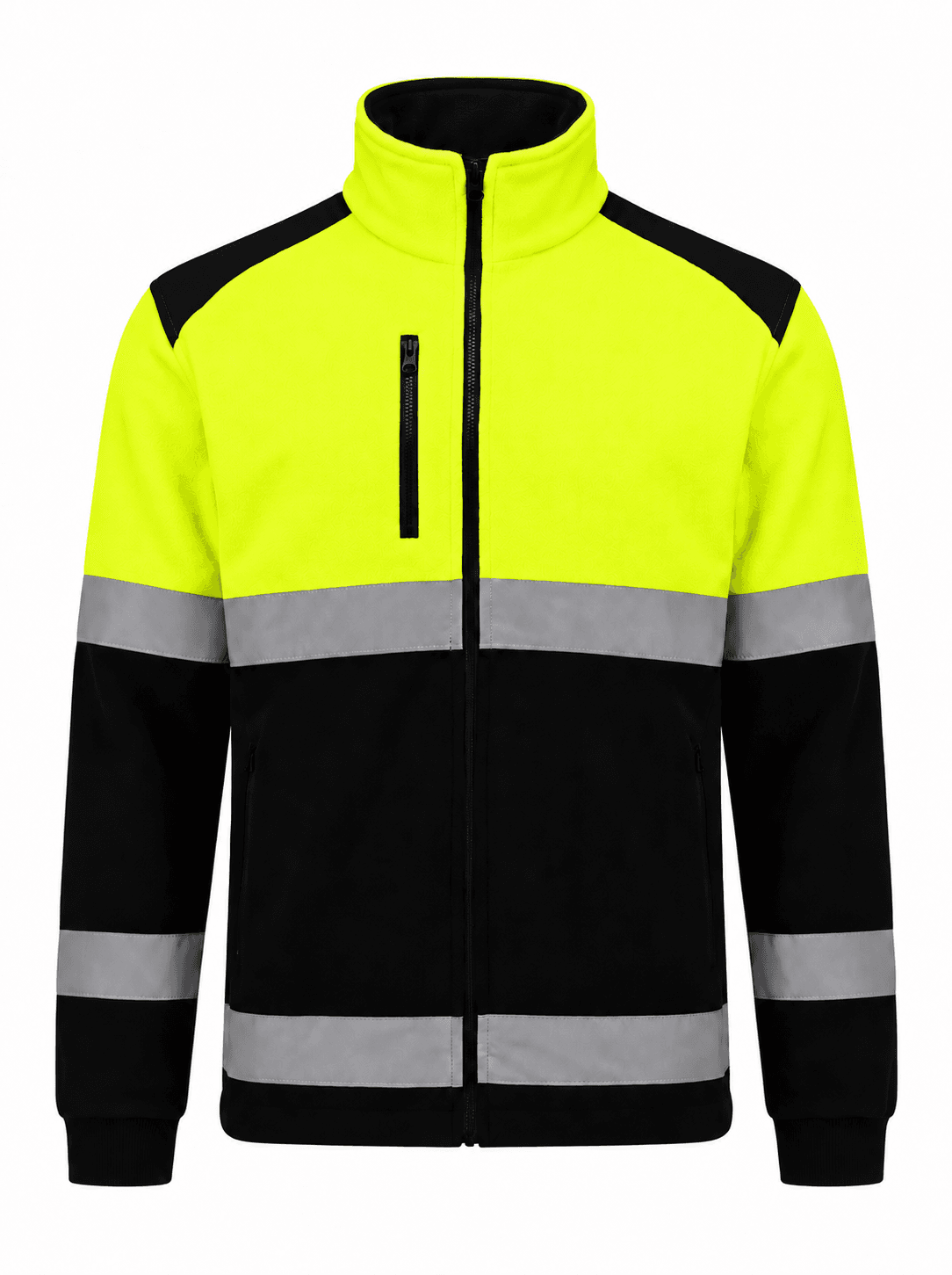 Bluza polar ostrzegawcza FLHHV450BKSYFM NEOPLUS czarno-żółta