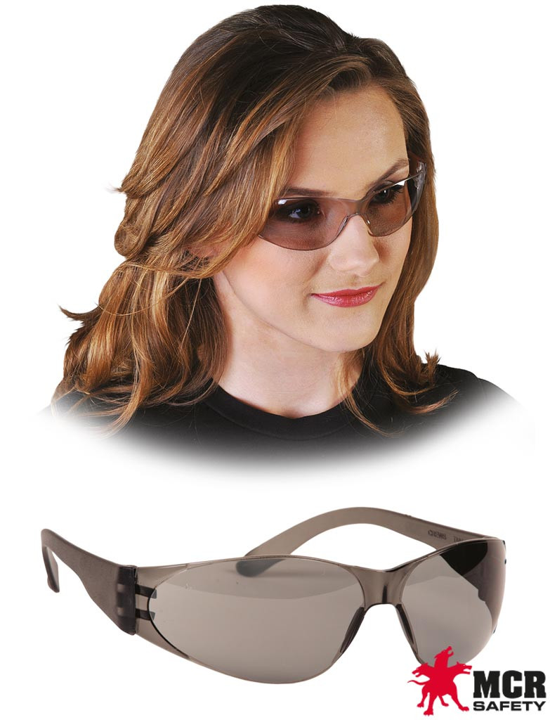 OKULARY OCHRONNE MCR-CHECKLITE-S SZARE 1 OKULARY OCHRONNE MCR-CHECKLITE-S SZARE