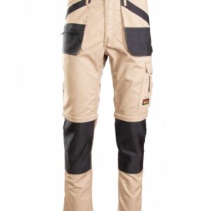 SPODNIE BRIXTON PRACTICAL Z ODPINANNYMI NOGAWKAMI BEŻOWY