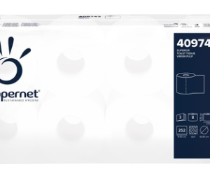 PAPIER TOALETOWY PAPERNET 409743 3W CELULOZA 27,72M 252 LIST. A'8