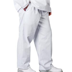 SPODNIE BIAŁE DO PASA LH-FOOD_TRO "3XL"