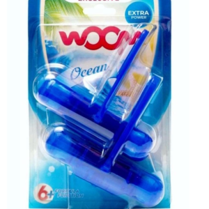 KOSTKA WC WOOM KULKI BARWIĄCE 2X55G ZAWIESZKA OCEAN