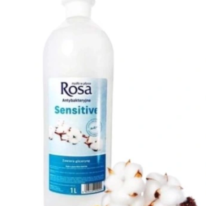 MYDŁO W PŁYNIE ROSA ANTYBAKTERYJNE 1 L BIAŁE SENSITVE