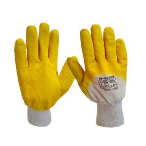 RĘKAWICE M-GLOVE L4001  GRIP ŻÓŁTE "10,5"