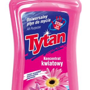 PŁYN DO PODŁÓG UNIWERSALNY TYTAN 1L KON KWIATY