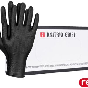 RĘKAWICE NITRYLOWE RNITRIO-GRIFF