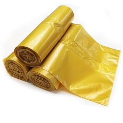 WORKI 160L / 10szt ECOSTRONG MOCNE ŻÓŁTE LDPE