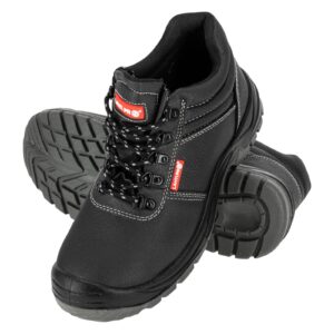 TRZEWIKI SKÓRZANE CZARNE S3 SRC LPTOMG4