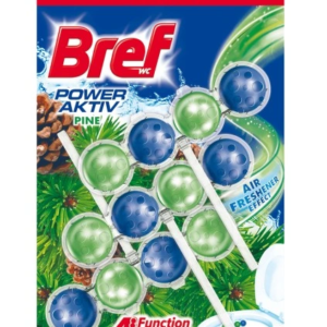 KOSTKA WC BREF POWER AKTIV PINE 3x50G / ZAWIESZKA