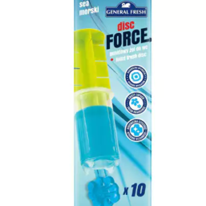 ŻELOWY KRĄŻEK DO WC GENERAL FRESH DISC FORCE 10SZT MORSKI