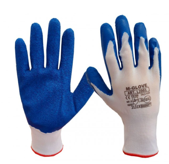 RĘKAWICE PP-003 PP 3131 NIEBIESKIE M-GLOVE L2001 1 RĘKAWICE PP-003 PP 3131 NIEBIESKIE M-GLOVE L2001