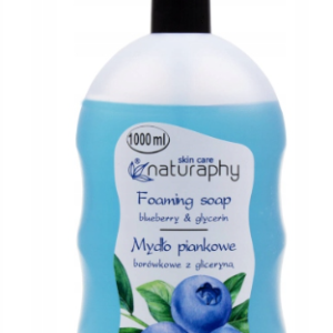 MYDŁO PIANKOWE NATURAPHY BORÓWKOWE Z GLICERYNĄ 1L