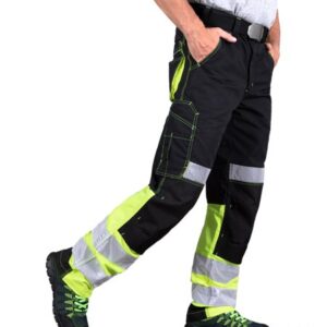 SPODNIE ROBOCZE OSTRZEGAWCZE LH-THORVIS-T