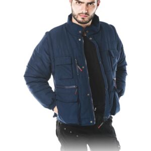 KURTKA ROBOCZA OCIEPLANA CZAPLA GRANATOWA