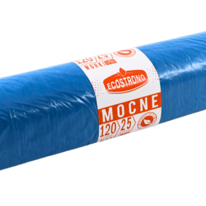 WORKI 120L / 25szt ECOSTRONG MOCNE NIEBIESKIE LDPE