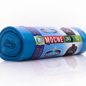 WORKI 240L / 10szt ECOSTRONG MOCNE NIEBIESKIE LDPE