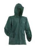 KURTKA PRZECIWDESZCZOWA NYLON SILBET ZIELONY