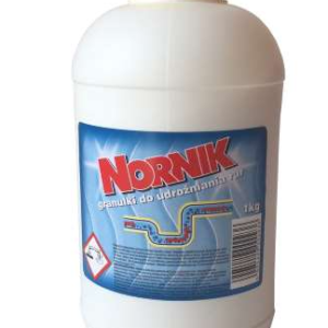 UDRAŻNIACZ DO RUR GRANULKI NORNIK 1KG