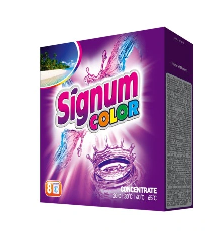 PROSZEK DO PRANIA SIGNUM KOLOR 600G 1 PROSZEK DO PRANIA SIGNUM KOLOR 600G