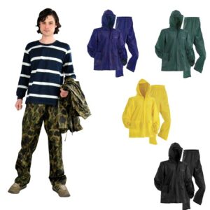 KOMPLET NYLONOWY PRZECIWDESZCZOWY SILBET ZIELONY