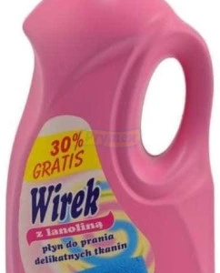 PŁYN DO PRANIA WIREK DELIKATNYCH TKANIN 4L.
