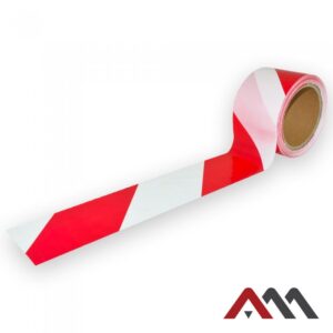 TAŚMA OSTRZEGAWCZA ART.MASTER ŻÓŁTO-CZARNA 70mm/100m