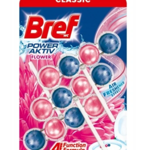 KOSTKA WC BREF POWER AKTIV FLOWER 3X50G / ZAWIESZKA