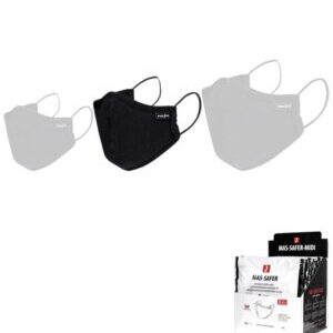 MASECZKA OCHRONNA WIELOKROTNEGO UŻYTKU MAS-SAFERB CZARNA Z POLAREM