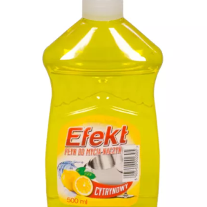 PŁYN DO NACZYŃ EFEKT 0,5L CYTRYNOWY