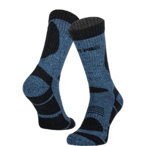 SKARPETY ROB. OCIEPLANE NIEB-SZARE 1 PARA L30912