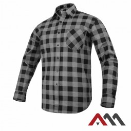 KOSZULA FLANELOWA MODAR SZARA