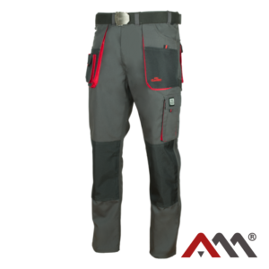 SPODNIE ROBOCZE ART.MASTER CLASSIC PAS CZERWONE "46"