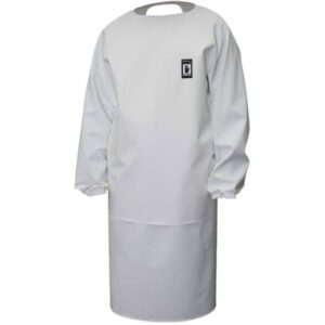 FARTUCH PRZEDNI Z RĘKAWAMI 121/B PLAVITEX ACID M 350 500 BIAŁY 135/140 L/XL