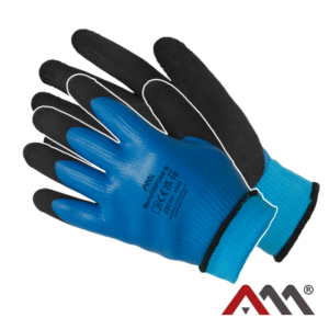 RĘKAWICE ARTMASTER RWNYL 2 BI FOAM SPIENIONY LATEKS NIEBIESKI "10"