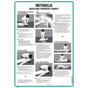 ZNAK INSTR. UDZIELANIA PIERWSZEJ POMOCY 9602 DD006