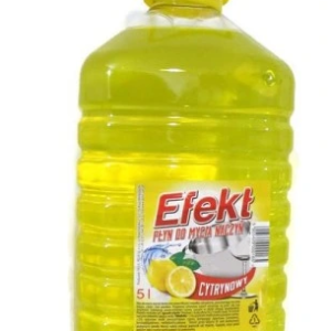 PŁYN DO NACZYŃ EFEKT 5L CYTRYNOWY