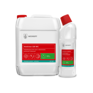 ŻEL DO WC MEDICLEAN MC 320 ANTYBAKTERYJNY 750ML