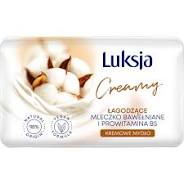 MYDŁO W KOSTCE LUKSJA CREAMY BAWEŁNA&PROW