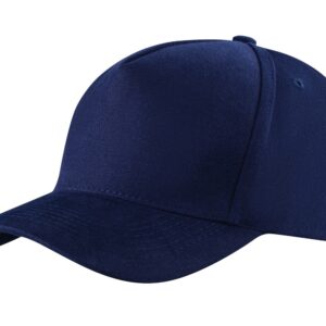 CZAPKA 05 NY-GRANATOWY 5-PANELI ZAPIĘCIE METALOWE