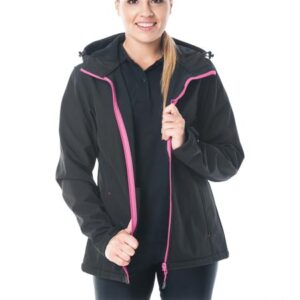 KURTKA ROBOCZA SOFTSHELL LEBER&HOLLMAN LH-LADYONE_B CZARNA "S"