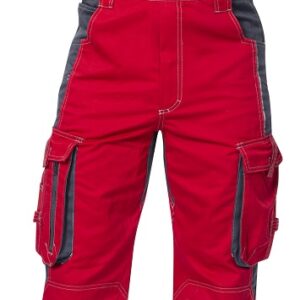 SPODNIE ROBOCZE OGRODNICZKI ARDON VISION H9152 CZERWONO-SZARE "52"