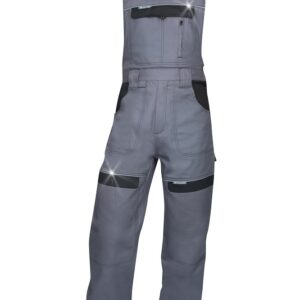SPODNIE ROBOCZE OGRODNICZKI ARDON COOL TREND SZARO-CZARNE H8404 "64"