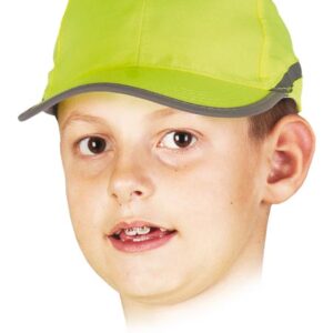 CZAPKA Z DASZKIEM OSTRZEGAWCZA REIS CZFLUO-KIDS_SES
