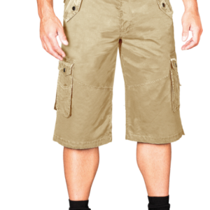 SPODNIE ROBOCZE KRÓTKIE REIS SKV-SARI BEŻOWE "S"