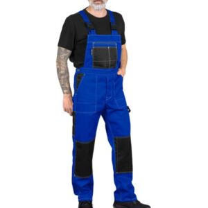 SPODNIE ROBOCZE MULTI MASTER MMS OGRODNICZKI NIEBIESKIE "54"