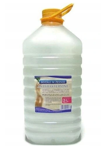 MYDŁO W PŁYNIE POLIN ANTYBAKTERYJNE PET 5L. 1 MYDŁO W PŁYNIE POLIN ANTYBAKTERYJNE PET 5L.