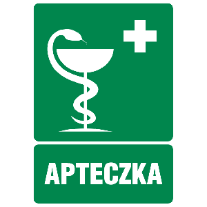 ZNAK APTECZKA GI008BKFN FOLIA